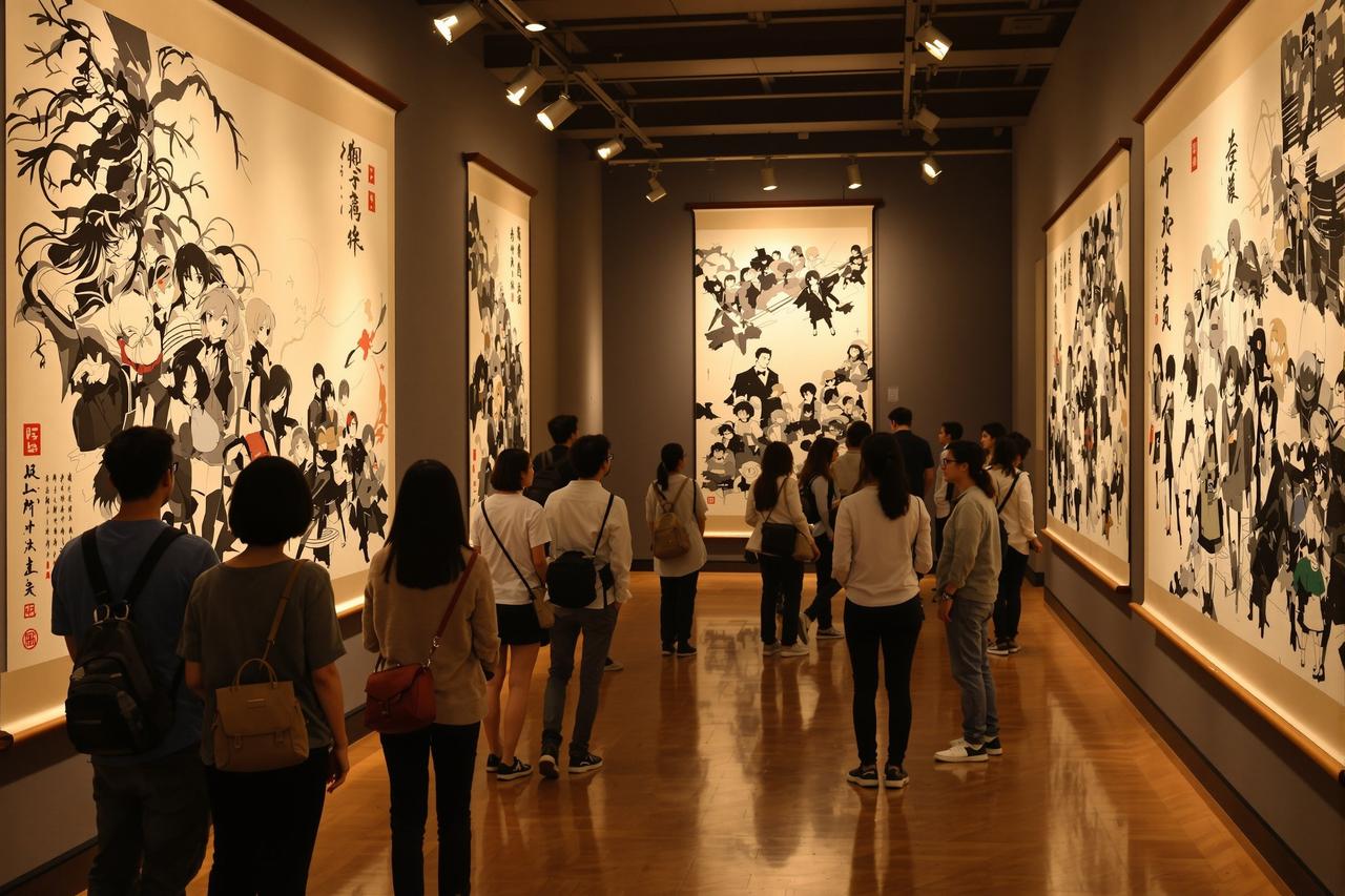 汗汗漫画特别企划 - 水墨丹青——国风动漫艺术展